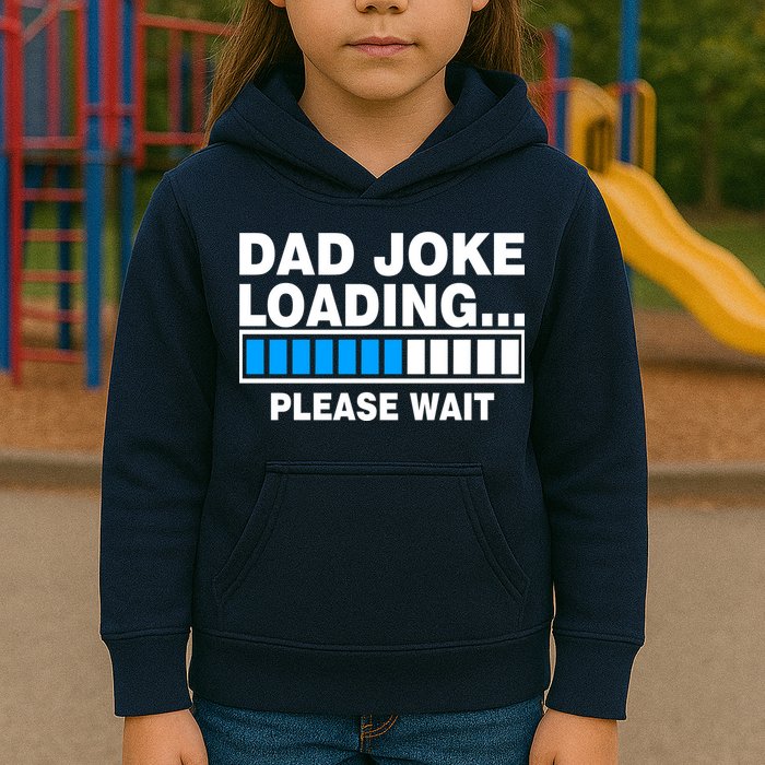 Dad Joke Loading Please Wait Kids Hoodie