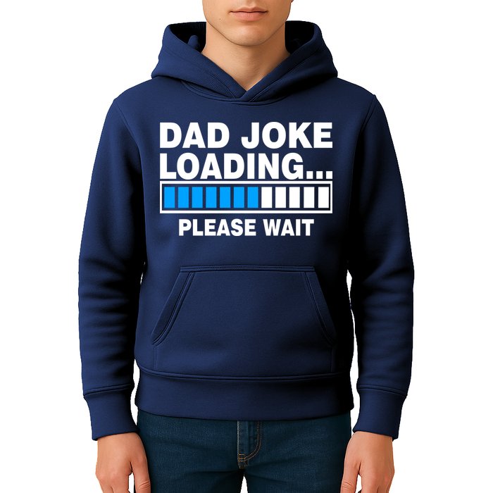 Dad Joke Loading Please Wait Kids Hoodie