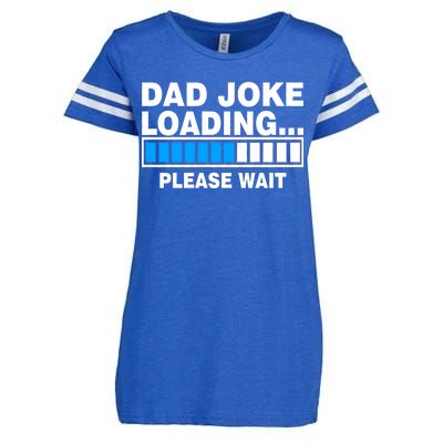 Dad Joke Loading Please Wait Enza Ladies Jersey Football T-Shirt