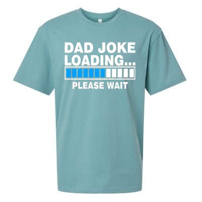 Dad Joke Loading Please Wait Sueded Cloud Jersey T-Shirt