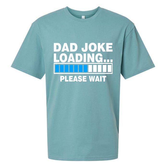 Dad Joke Loading Please Wait Sueded Cloud Jersey T-Shirt