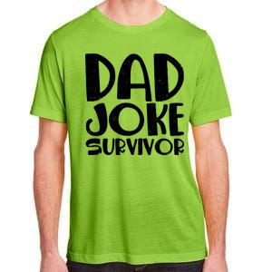 Dad Joke Survivor Adult ChromaSoft Performance T-Shirt