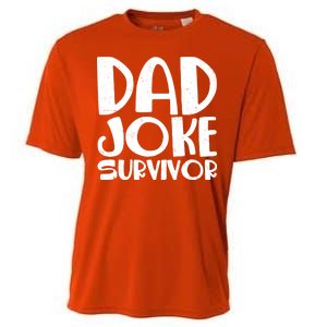 Dad Joke Survivor Cooling Performance Crew T-Shirt