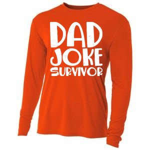 Dad Joke Survivor Cooling Performance Long Sleeve Crew