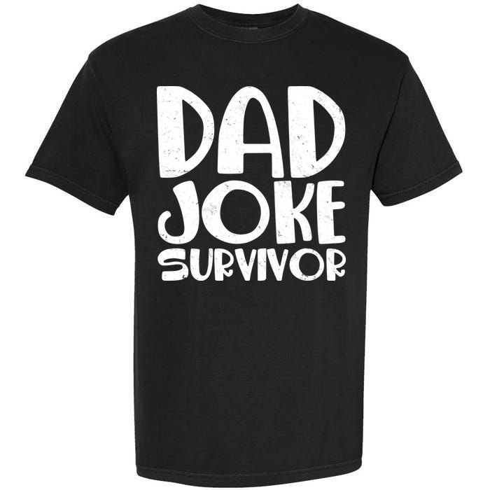 Dad Joke Survivor Garment-Dyed Heavyweight T-Shirt