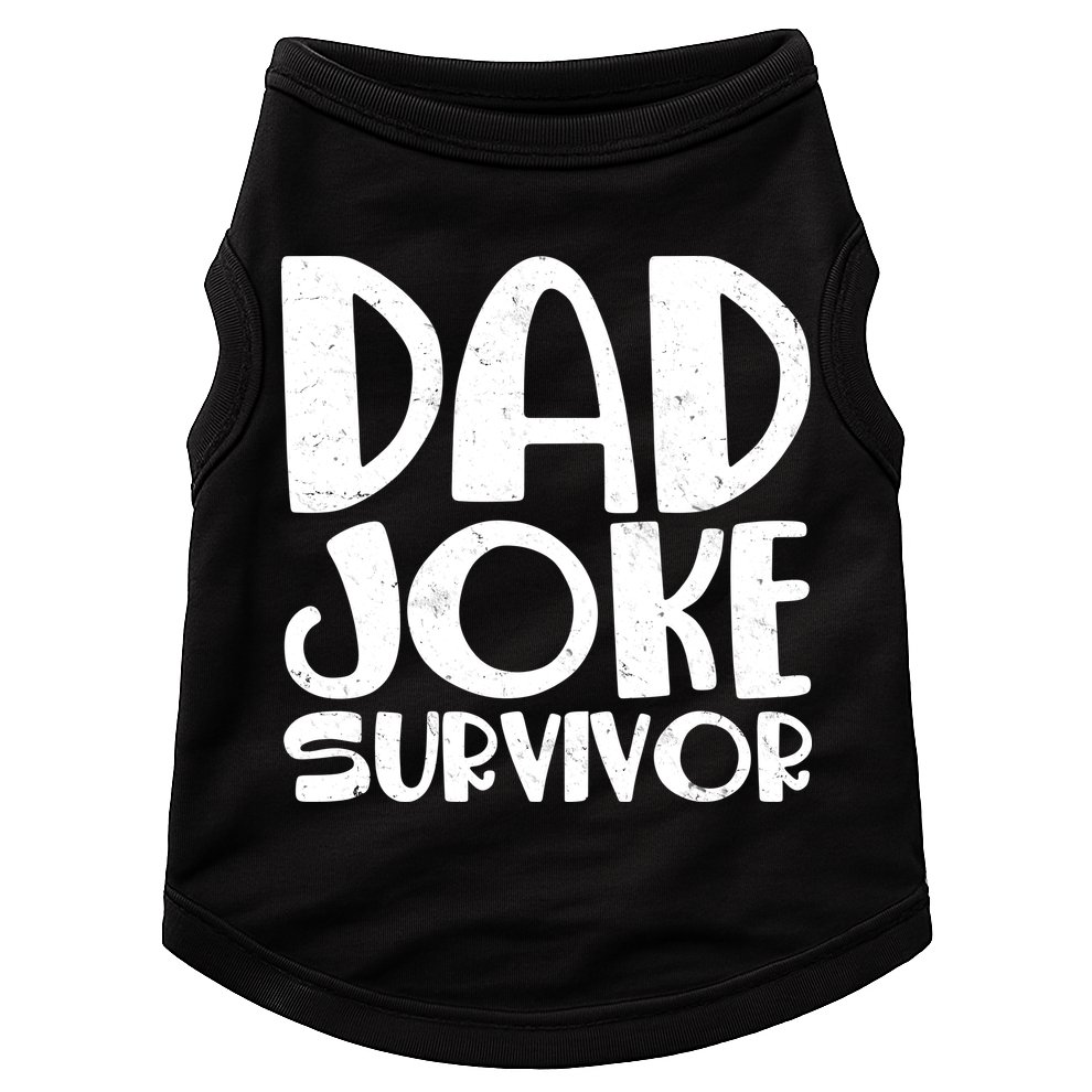 Dad Joke Survivor Doggie Tank