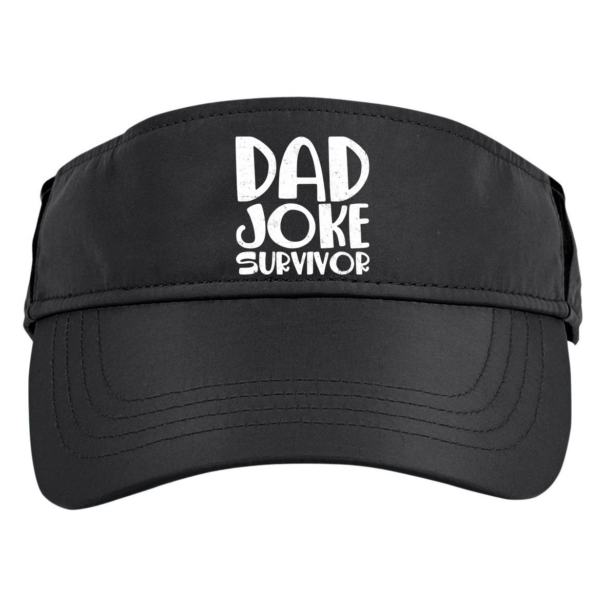 Dad Joke Survivor Adult Drive Performance Visor