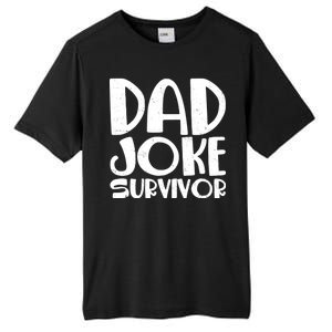 Dad Joke Survivor Tall Fusion ChromaSoft Performance T-Shirt