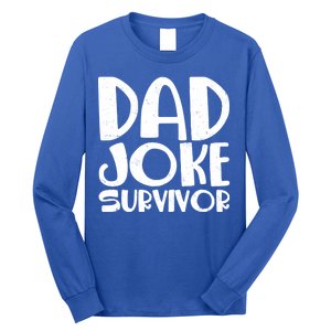 Dad Joke Survivor Long Sleeve Shirt