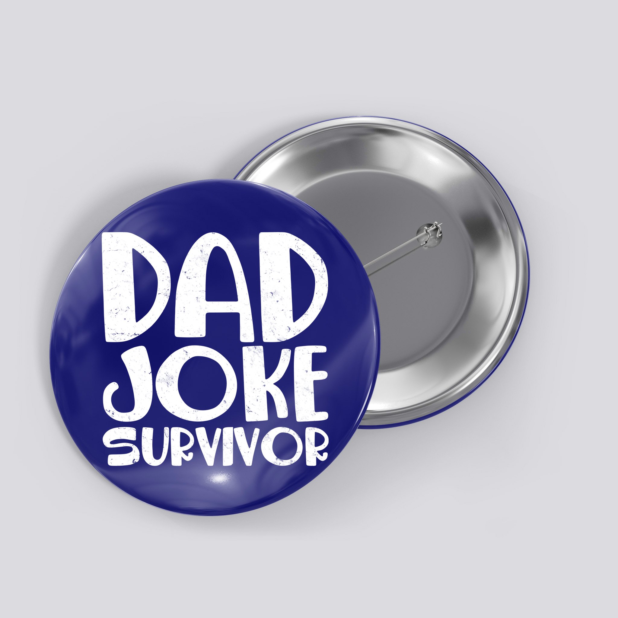 Dad Joke Survivor Button