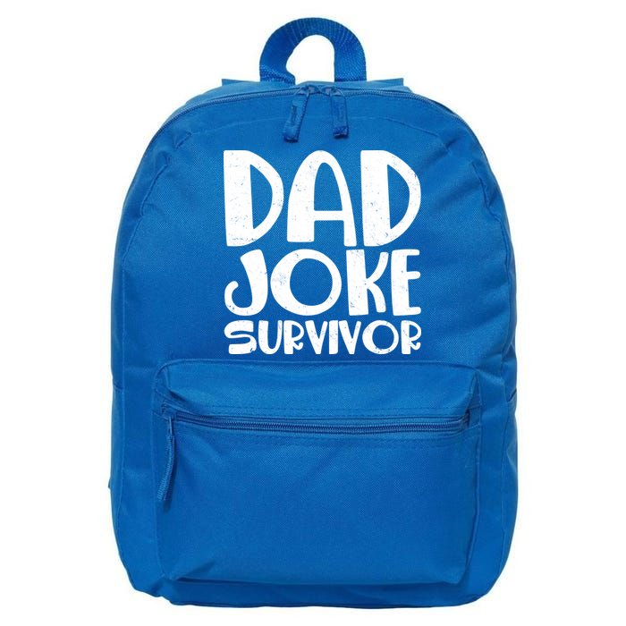 Dad Joke Survivor 16 in Basic Backpack