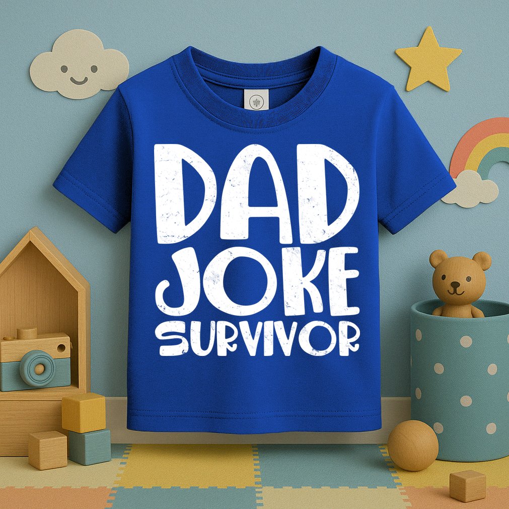 Dad Joke Survivor Toddler T-Shirt