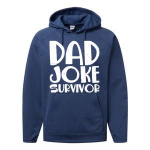 Dad Joke Survivor Performance Fleece Hoodie