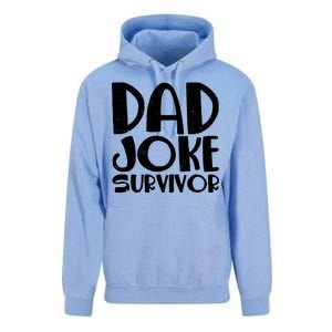 Dad Joke Survivor Unisex Surf Hoodie