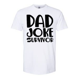 Dad Joke Survivor Softstyle CVC T-Shirt