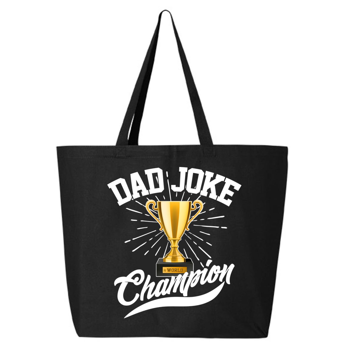 Dad Joke World Champion 25L Jumbo Tote