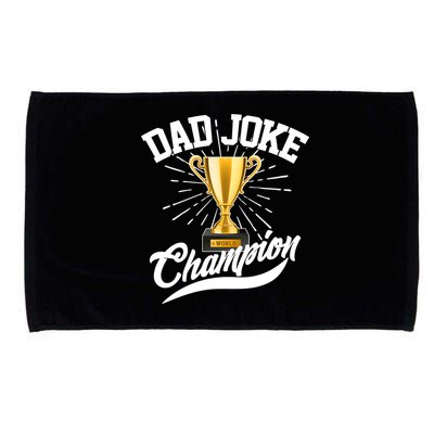 Dad Joke World Champion Microfiber Hand Towel