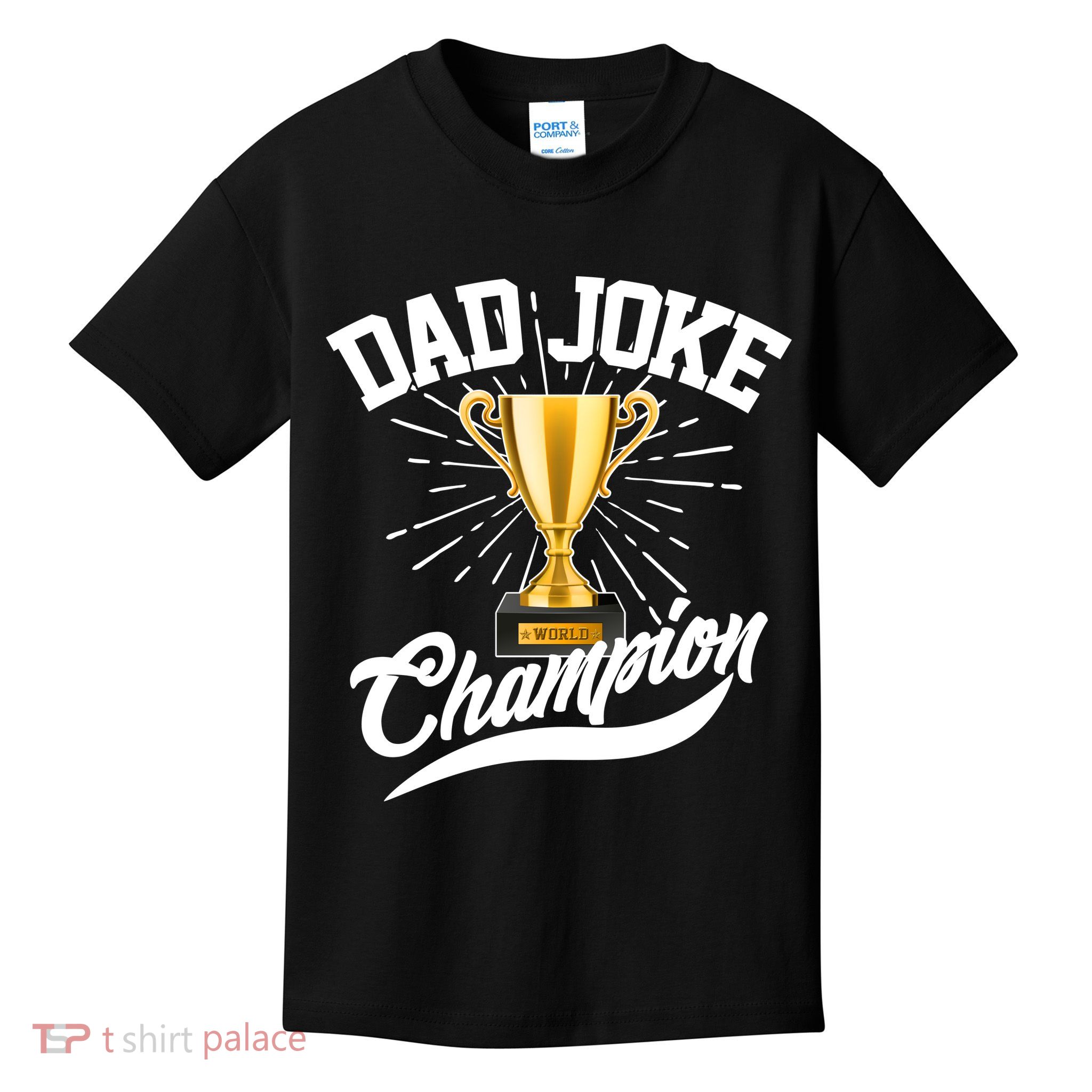 Dad Joke World Champion Kids T-Shirt