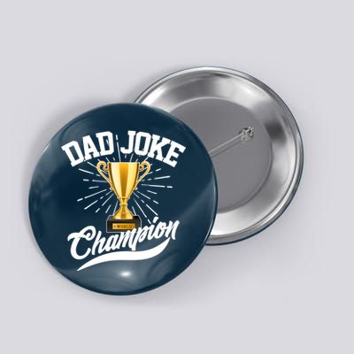 Dad Joke World Champion Button