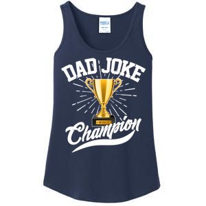 Dad Joke World Champion Ladies Essential Tank