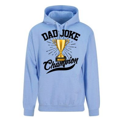 Dad Joke World Champion Unisex Surf Hoodie