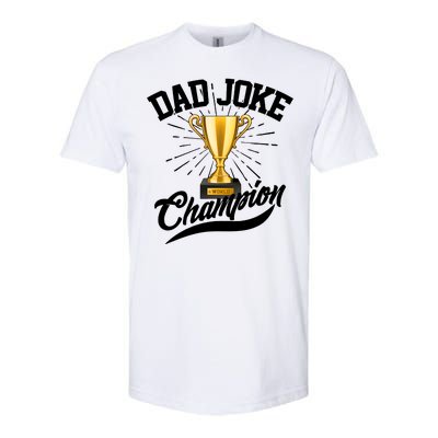 Dad Joke World Champion Softstyle CVC T-Shirt