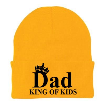 Dad King of Kids Knit Cap Winter Beanie