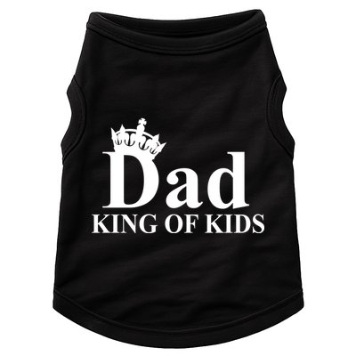 Dad King of Kids Doggie Tank