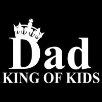 Dad King of Kids Performance Shirt
