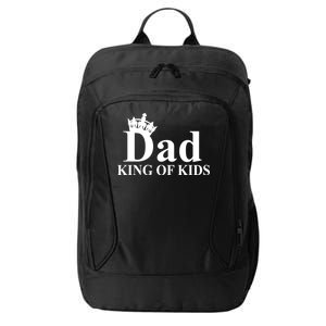 Dad King of Kids City Backpack