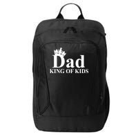 Dad King of Kids City Backpack