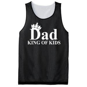 Dad King of Kids Mesh Reversible Basketball Jersey Tank