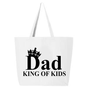 Dad King of Kids 25L Jumbo Tote