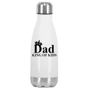 Dad King of Kids Stainless Steel Insulated Water Bottle