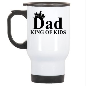 Dad King of Kids Stainless Steel Travel Mug