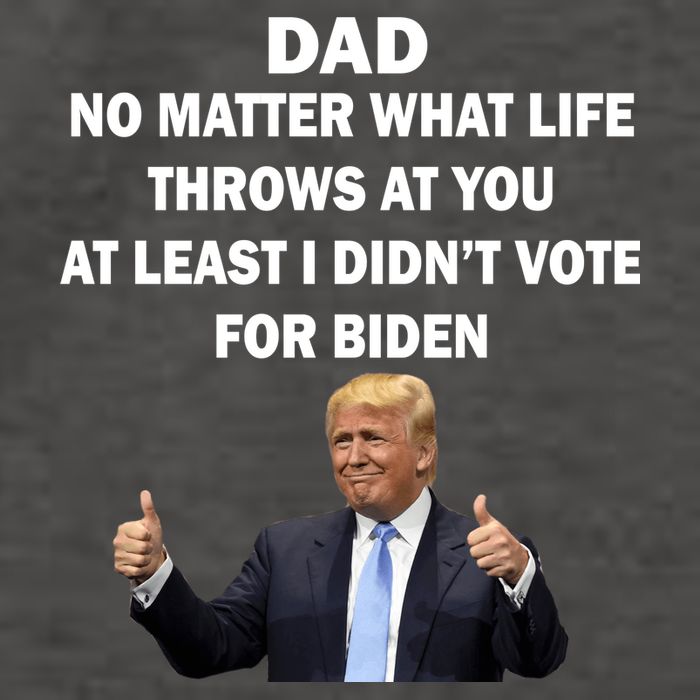 Dad Least I Didn't Vote Biden Funny Pro Republican Vector Backpack