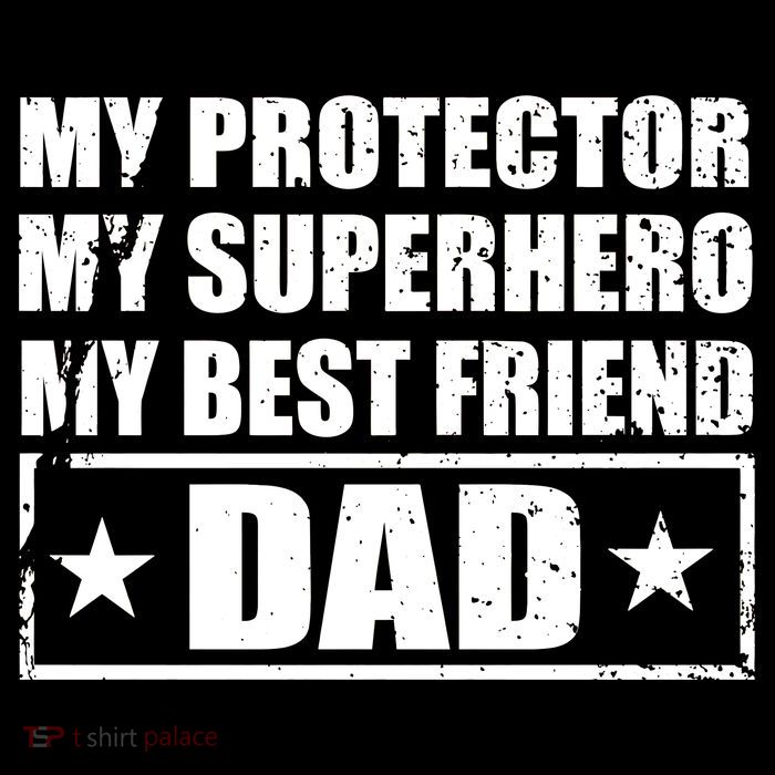 Dad My Protector My Superhero My Best Friend City Backpack