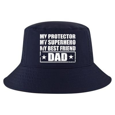 Dad My Protector My Superhero My Best Friend Cool Comfort Performance Bucket Hat