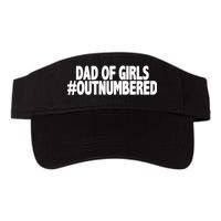 Dad Of Girls Outnumbered Valucap Bio-Washed Visor