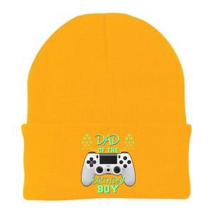 Dad Of The Birthday Boy Knit Cap Winter Beanie