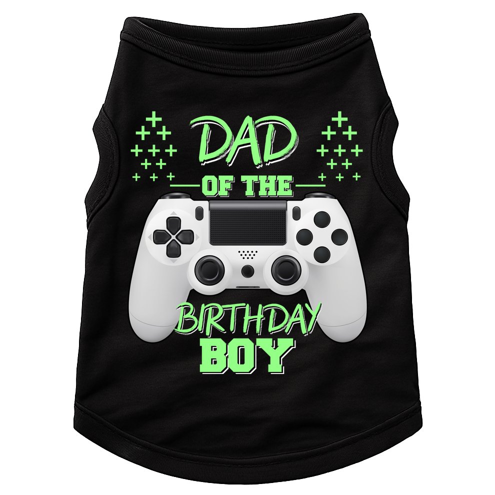 Dad Of The Birthday Boy Doggie Tank