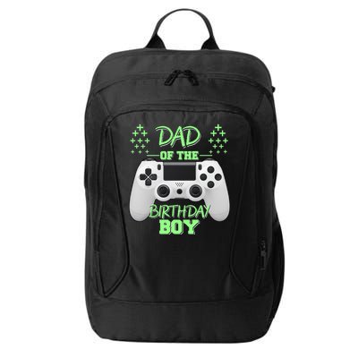 Dad Of The Birthday Boy City Backpack