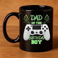 Dad Of The Birthday Boy 11oz C Handle Ceramic Mug
