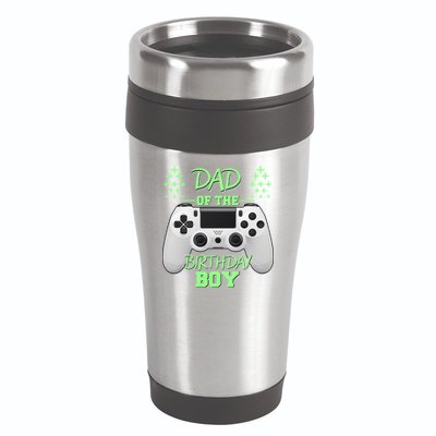 Dad Of The Birthday Boy 16oz Travel Tumbler