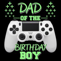 Dad Of The Birthday Boy Youth Performance Sprint T-Shirt