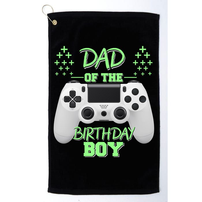 Dad Of The Birthday Boy Golf Towel