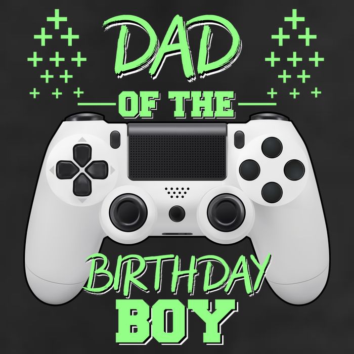 Dad Of The Birthday Boy Golf Towel