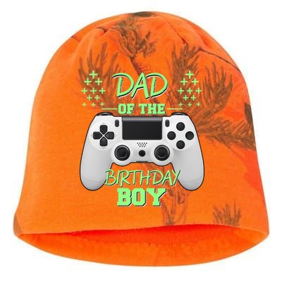 Dad Of The Birthday Boy Kati - Camo Knit Beanie