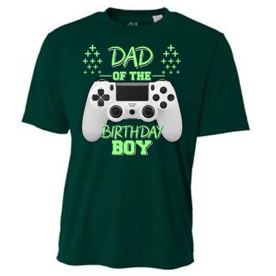 Dad Of The Birthday Boy Cooling Performance Crew T-Shirt