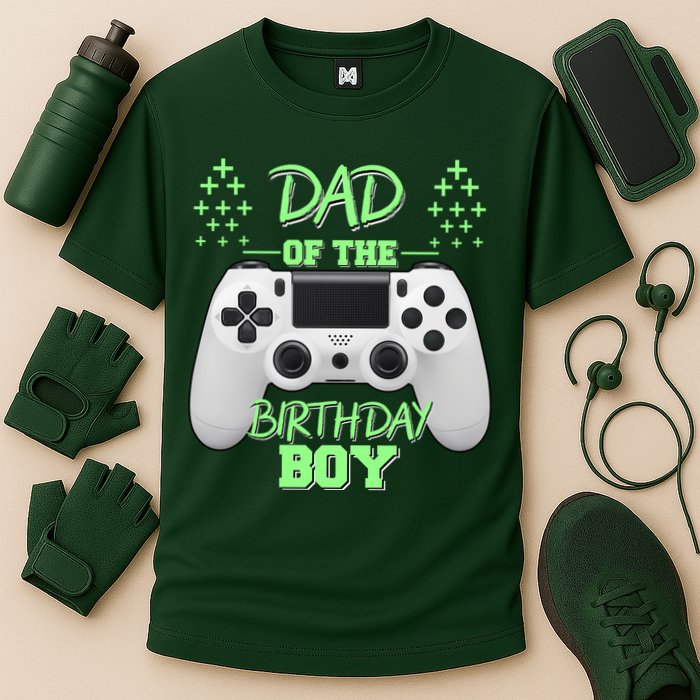 Dad Of The Birthday Boy Performance Shirt